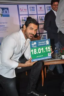 John Abraham launches the Marathon Date