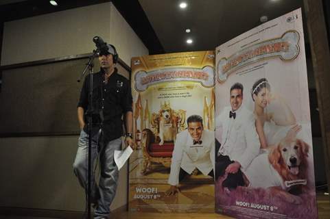 Akshay Kumar at the Promotion of It's Entertainment