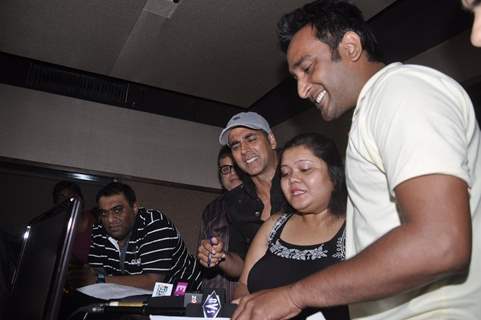 Akshay Kumar at the Promotion of It's Entertainment