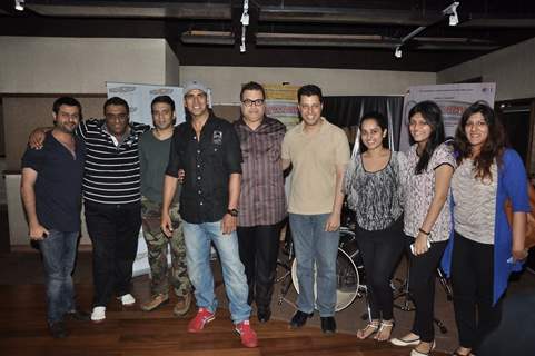 The Cast and Crew of It's Entertainment at the promotions