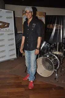 Akshay Kumar poses for the media at the Promotion of It's Entertainment