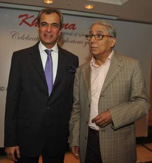 Mr. Y.K. Sapru (Founder Chairman and CEO, Cancer Patients Aid Association) and Mr. Devendra Bharma