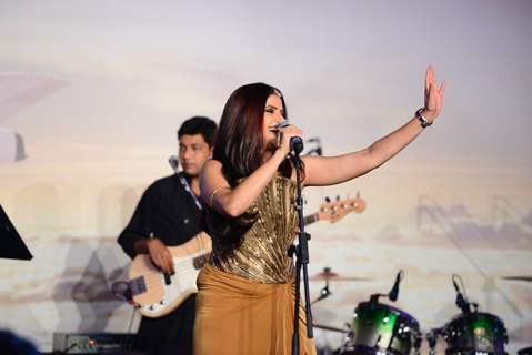 Sona Mohapatra performing at Etihad Jet Collaboration Event