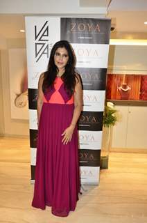 Nisha Jamwal poses for the media at her High-Tea