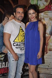 Emraan Hashmi and Humaima Malick at the Press Meet of Raja Natwarlal