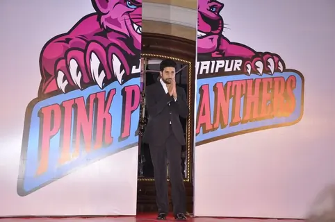 Abhishek Bachchan greets the audience
