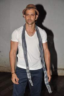 Hrithik Roshan was at the Sanjay Leela Bhansali's party for Mary Kom completion