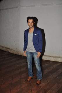 Rajkummar Rao at Sanjay Leela Bhansali's party for Mary Kom completion