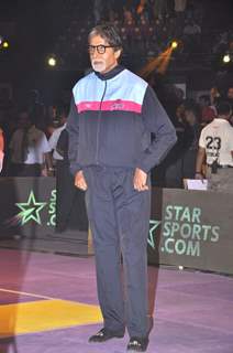 Amitabh Bachchan at Pro Kabbadi League