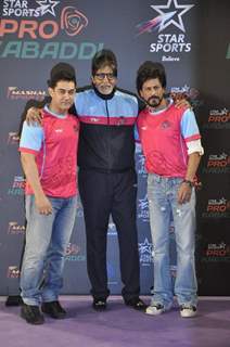 Aamir Khan, Shah Rukh Khan and Amitabh Bachchan were at Pro Kabbadi League