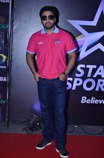 Raj Kundra at Pro Kabbadi League