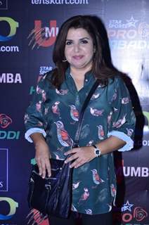 Farah Khan at Pro Kabbadi League