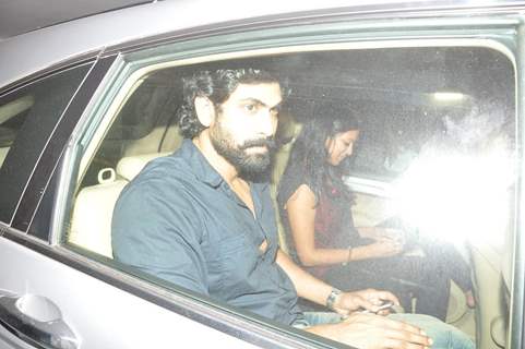 Rana Daggubati was spotted at Karan Johar's Private Party