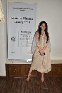 Anamika Khanna's Couture Preview in Kolkatta