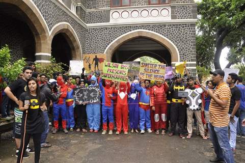 Superhero Mill Event organised and supported by Wilson College and Sony Pictures