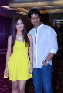 Manish Chaudhary with Suzanna Mukherjee at the Music Launch of Trip to Bhangarh