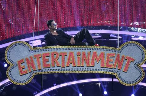 Akshay Kumar at the Promotions of Entertainment on Jhalak Dikhla Jaa