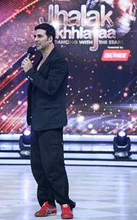 Akshay Kumar at the Promotions of Entertainment on Jhalak Dikhla Jaa