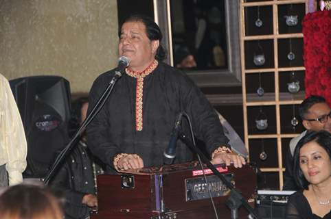 Anup Jalota performing at his Birthday Celebration this Eid