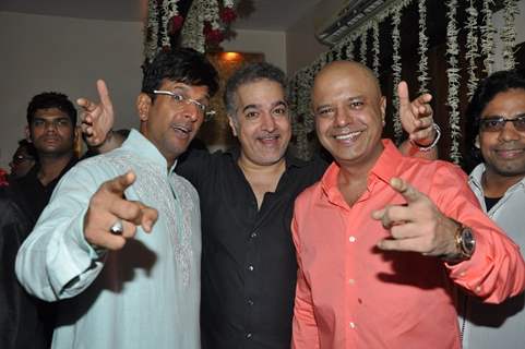 Javed Jaffrey, Ravi Behl and Naved Jaffery was at the Rocking EID Bash