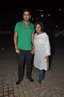 Murali Sharma and Ashwini Kalsekar were at the Premiere of Poster Boyz