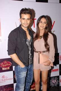 Karan Tacker was seen with Krystle Dsouza at the Telly House Calendar Launch