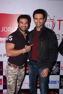 Mohammad Nazim and Nandish Sandu was seen at the Telly House Calendar Launch