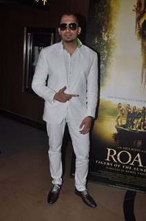 Ali Quli poses for the media at the Roar Film Launch