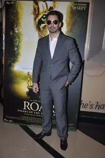Abhinav Shukla was at Roar Film Launch