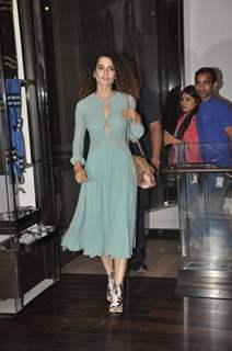 Kangana Ranaut was spotted at the Launch of Grazia Magazine Cover