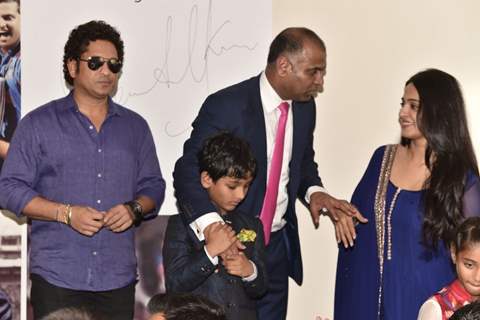 Sachin Tendulkar Inaugurates PVP Mall