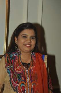 Sadhna Sargam was seen at Khazana Ghazal Festival