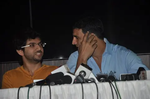Akshay Kumar was seen talking to Aditya Thackeray at Women's Self Defence Event
