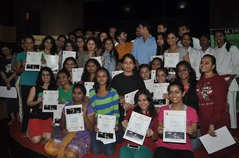 Akshay Kumar and Aditya Thackeray at Women's Self Defence Event
