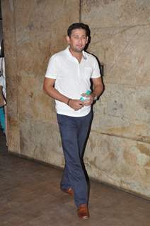 Ajit Agarkar was at the Special Screening of Lai Bhaari