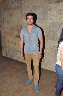 Sharad Kelkar was seen at the Special Screening of Lai Bhaari