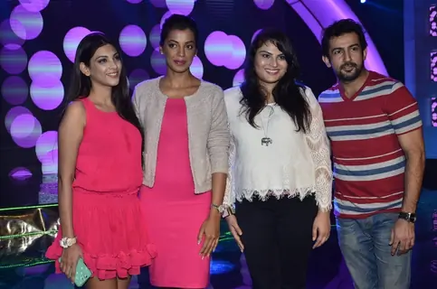 Cast of Ishq ne Krazzy Kiya Re at the Promotional Event