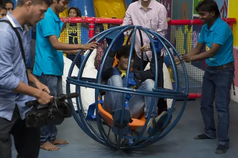 Bhavya Gandhi enjoys at the Launch of the 10th Planet-Happy Planet with Smilo