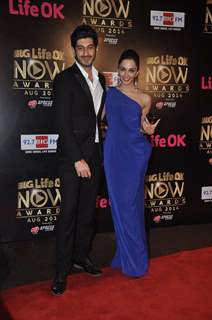 Mohit Marwah and Kiara Advani at the Life Ok Now Awards