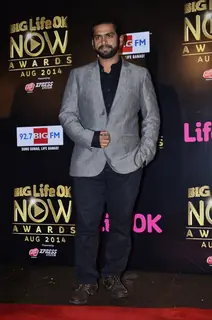 Sharib Hashmi was at the Life Ok Now Awards