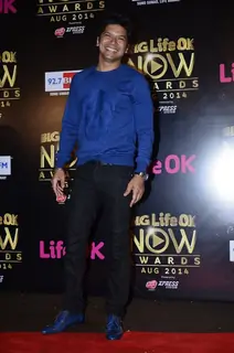 Shaan was at the Life Ok Now Awards