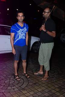 Rajkummar Rao poses for the media at PVR