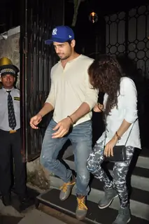 Sidharth Malhotra was snapped with a friend at Nido