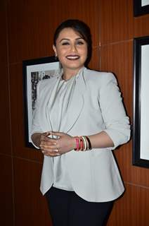 Rani Mukherjee at the Launch of Mardaani Anthem