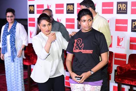 Launch of Mardaani Anthem