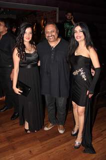 Leslie Lewis poses with Amy Billimoria and Shibani Kashyap at the Music Launch