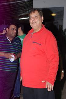 David Dhawan was spotted at the Special screening of Entertainment