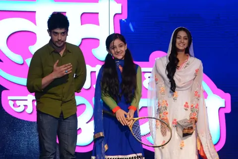 Star Cast of Tum Saath ho Jaab Apne at the launch of MSM's new GEC Sony PAL