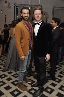 Karan V Grover and Alex O Neil at Shama Sikander's Birthday Bash