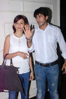 Hiten Tejwani and Gauri Pradhan Tejwani were at the Special screening of Entertainment